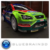 3D Model Download - 2008 Subaru Impreza WRC